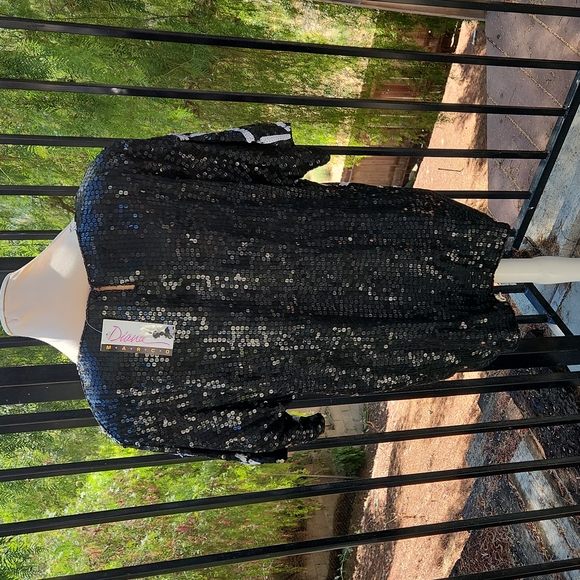Diana Marco Sequin Top - 2X - Picture 5 of 11